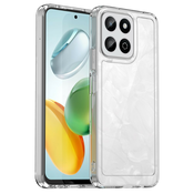 Hibriden ovitek Frame Shield za Honor 200 Smart - prozoren