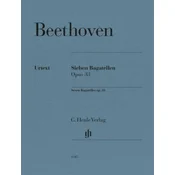 BEETHOVEN.7 BAGATELLES OP.33 FOR PIANO