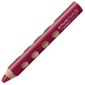Lyra Groove TripleOne Ergonomic Triangular 3-In-1 Barvni svinčnik Bordeaux 1 kos
