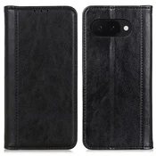 GS Usnjen ovitek za Google Pixel 9A, črne barve