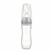 Haakaa Otroška steklenička z žličko za hranjenje