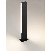 STOR VANJSKA STAJACA SVJETILJKA LED 12Watt 719Lm IP65 3000K CRNA NL9030111