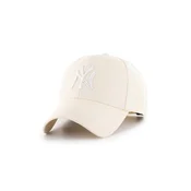 Kapa iz mešanice volne 47 brand MLB New York Yankees bež barva