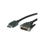 Value DisplayPort Cable, DP-DVI (24+1), LSOH, M/M 2 m