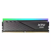ADATA desktop memorija - 16 GB DDR5 XPG LANCER BLADE RGB (5600 MHz, CL46, 1,1 V, hladnjak, crna)