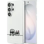 Karl Lagerfeld IML KCH Peekaboo Logo Magnetic Zadnja maska za Samsung Galaxy S26 Ultra White