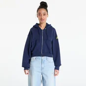 Mikina adidas Equipment Cropped Hoodie Night Indigo S