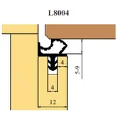 TESNILO TRELLEBORG L8004 RUSTI(T.RJAVA)