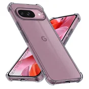 TPU gel ovitek Techsuit Shockproof za Google Pixel 9 - smoke black