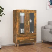 Vidaxl vidaXL Omarica dimljen hrast 70x31x115 cm Material na osnovi lesa