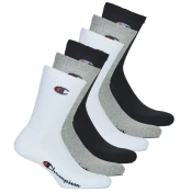 Champion Športne nogavice CREW SOCKS X6 Večbarvna