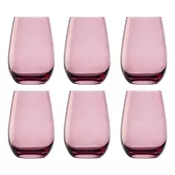 ich-zapfe Barvna steklena kozarca ELEMENTS 6er set, sivo vijolična, 465 ml, (5000222627)