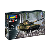Plastični model rezervoarja 03346 - M1A2 Abrams (1:72)