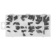 Polkrožne peresa 3-6 mm 80 kosov 66273