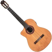 Cordoba C5-CE LEFTY 4/4 Natural Klasična kitara z elektroniko