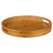 Five okrogel pladenj, bambus