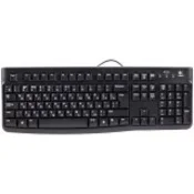 Logitech K120 Corded Keyboard tipkovnica USB QWERTY Engleski Crno