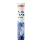 VITAFAMILY Šumece tablete Multivitamin 20/1 100g