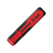 DONAU označevalec teksta - marker DO7358001PL04 D-TEXT rdeč 10 KOS