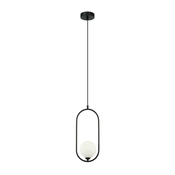 ITALUX PND-3965-1-BK - Luster na sajli LUPUS 1xG9/25W/230V, crni