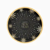 Oh Yeah! Papirnati krožniki – Happy New Year 23 cm, 6 kosov
