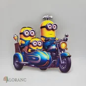 Loranc Magnet za torto - Minioni na motorju