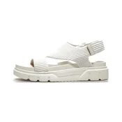Timberland za ženske. TB0A2QKNEAC1 Greyfield Bele sandale s povratnim trakom (38.5 W), Bela, 1 do 3 cm, Velcro, Priložnostno