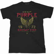 Deep Purple Majica Highway Star Unisex Black S