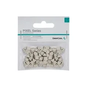 DeepCool dodatna oprema za ohišje računalnike - PIXEL GY (100 kosov, sivo, silikonsko)