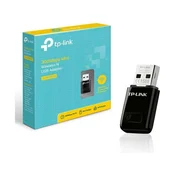 TP-Link Wi-Fi USB Adapter 300Mbps Mini, 1xUSB 2.0, WPS dugme, 2xinterna antena