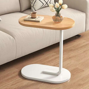 HOME & MARKER® prenosna mizica za kavo DESKICA, bela