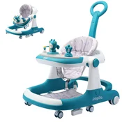 Pepita Jolly 4in1 glazbena hodalica s ruckom za guranje - plava