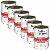 Dolina Noteci Premium Junior Rich in Beef Hearts 6 x 400 g