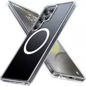 Premium ovitek Torras Guardian Magnetic za Samsung Galaxy S25 Ultra - clear