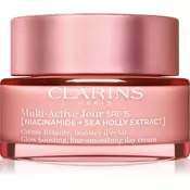 Clarins Multi-Active SPF15 dnevna krema proti gubam za vse vrste kože za ženske