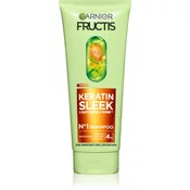 Garnier Šampon za suhe in skodrane lase Fructis Keratin Sleek (šampon) 200 ml