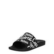 Versace Jeans Couture Nizki natikači FONDO SHELLY črna/bela