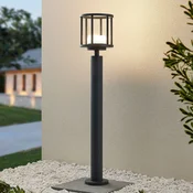 Lucande Berenike stenska svetilka, 85 cm, temno siva, kovina, GX53 - Sodobni - temno siva (RAL 840-M) - Aluminij
