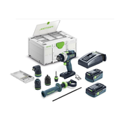 FESTOOL QUADRIVE TPC 18/4 5,0 / 4,0 I-Set/XL Akumulatorski udarni vrtalnik