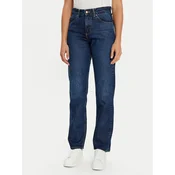 Lee Jeans hlače Rider Classic 112346335 Mornarsko modra Straight Fit