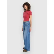Volcom Stoned BF Lowrise Jeans worn light blue
