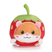 KAWAII FRUITS Mačka v jagodi plišasta igrača 25cm