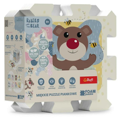 Trefl penaste puzzle Treflíkovci in medvedek