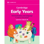 Cambridge Early Years Communication and Language for English as a First Language Learner's Book 3A