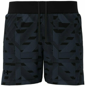 Under Armour Mens Launch Elite 5 Short Black/Downpour Gray/Reflective XL