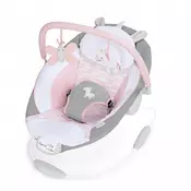 Muzicka ležaljka sa vibracijom Kids II Ingenuity Cradling Bouncer Flora 12201