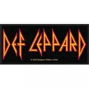 Def Leppard Logo Našitek za šivanje 100 x 50 mm