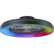 Brilliant - LED RGBW Zatemnitveni stropni ventilator MAZZARO LED/24W/230V + Daljinski upravljalnik