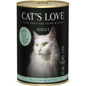 CATS LOVE Mokra hrana za mačke Adult Turkey Pur - 400 g