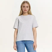 Cropp - Obicna basic majica - svijetlo siva